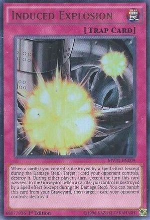 Induced Explosion [MVP1-EN009] Ultra Rare - Trinity Hobby