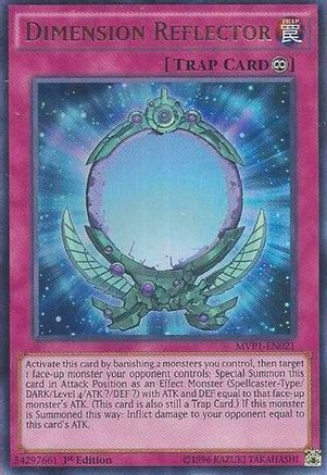 Dimension Reflector [MVP1-EN021] Ultra Rare - Trinity Hobby
