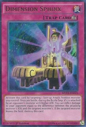 Dimension Sphinx [MVP1-EN023] Ultra Rare - Trinity Hobby
