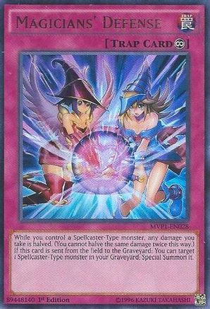 Magicians' Defense [MVP1-EN028] Ultra Rare - Trinity Hobby