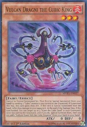 Vulcan Dragni the Cubic King [MVP1-EN037] Ultra Rare - Trinity Hobby