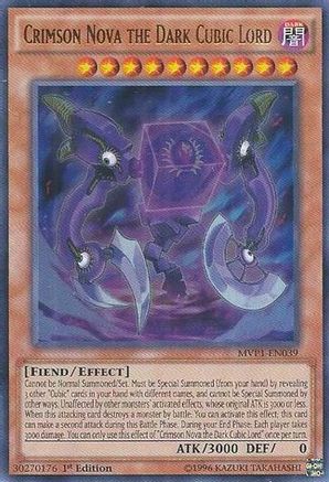 Crimson Nova the Dark Cubic Lord [MVP1-EN039] Ultra Rare - Trinity Hobby
