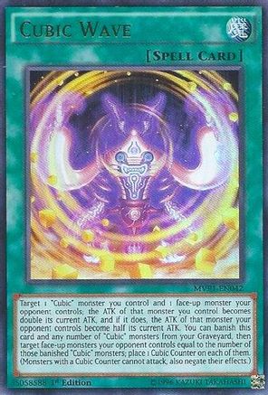 Cubic Wave [MVP1-EN042] Ultra Rare - Trinity Hobby