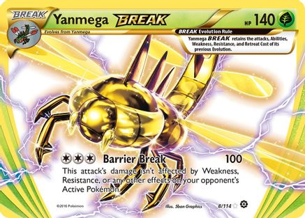 Yanmega BREAK (8/114) [XY: Steam Siege] - Trinity Hobby