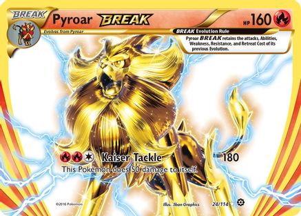 Pyroar BREAK (24/114) [XY: Steam Siege] - Trinity Hobby