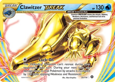 Clawitzer BREAK (35/114) [XY: Steam Siege] - Trinity Hobby