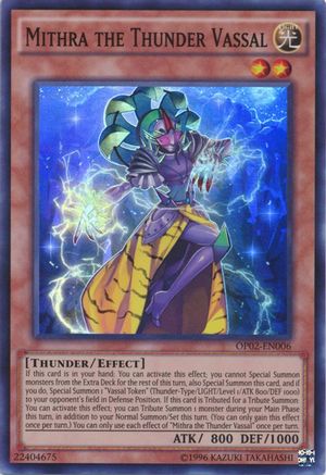 Mithra the Thunder Vassal [OP02-EN006] Super Rare - Trinity Hobby