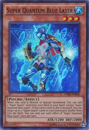 Super Quantum Blue Layer [OP02-EN008] Super Rare - Trinity Hobby