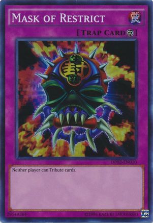 Mask of Restrict [OP02-EN010] Super Rare - Trinity Hobby