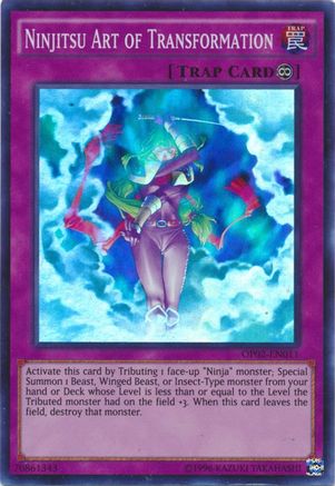 Ninjitsu Art of Transformation [OP02-EN011] Super Rare - Trinity Hobby
