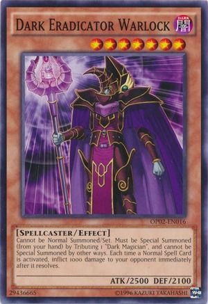 Dark Eradicator Warlock [OP02-EN016] Common - Trinity Hobby