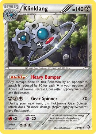Klinklang (73/114) [XY: Steam Siege] - Trinity Hobby