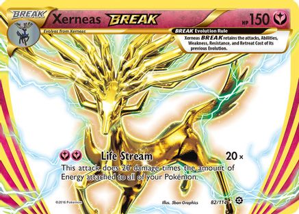 Xerneas BREAK (82/114) [XY: Steam Siege] - Trinity Hobby