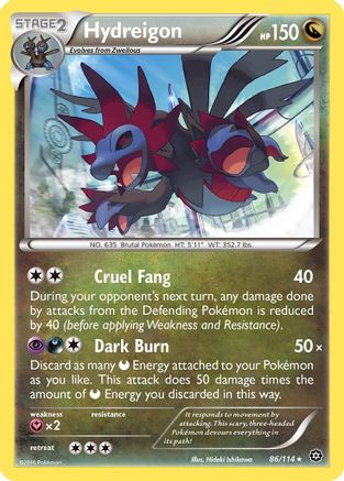 Hydreigon (86/114) [XY: Steam Siege] - Trinity Hobby