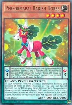 Performapal Radish Horse [TDIL-EN007] Common - Trinity Hobby