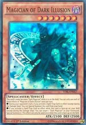 Magician of Dark Illusion [TDIL-EN017] Super Rare - Trinity Hobby