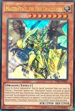 Master Peace, the True Dracoslayer [TDIL-EN020] Ultra Rare - Trinity Hobby