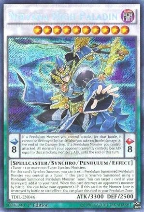 Nirvana High Paladin [TDIL-EN046] Secret Rare - Trinity Hobby