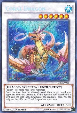 Coral Dragon [TDIL-EN051] Secret Rare - Trinity Hobby