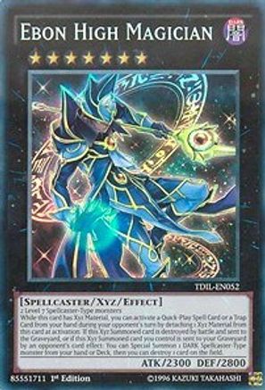 Ebon High Magician [TDIL-EN052] Super Rare - Trinity Hobby
