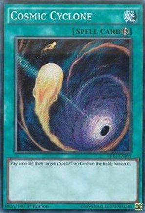 Cosmic Cyclone [TDIL-EN065] Secret Rare - Trinity Hobby