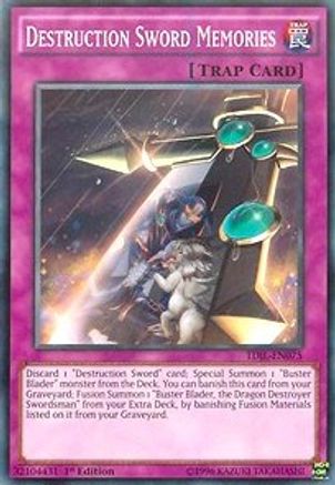 Destruction Sword Memories [TDIL-EN075] Common - Trinity Hobby
