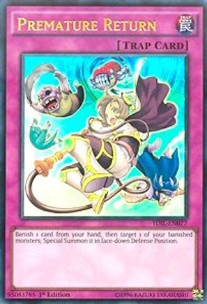 Premature Return [TDIL-EN077] Ultra Rare - Trinity Hobby