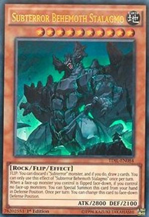 Subterror Behemoth Stalagmo [TDIL-EN084] Ultra Rare - Trinity Hobby