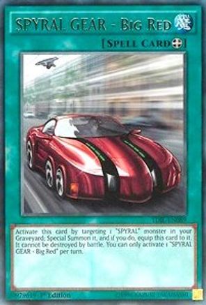 SPYRAL GEAR - Big Red [TDIL-EN089] Rare - Trinity Hobby