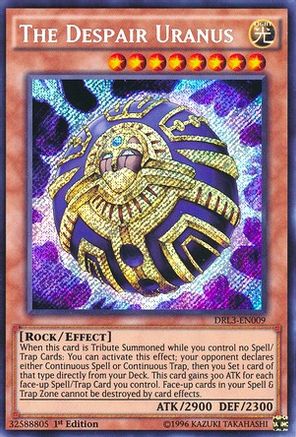 The Despair Uranus [DRL3-EN009] Secret Rare - Trinity Hobby