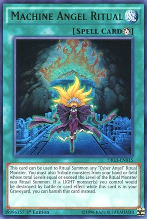 Machine Angel Ritual [DRL3-EN015] Ultra Rare