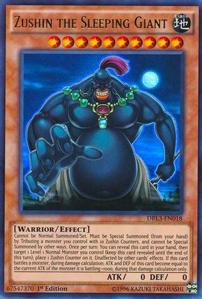 Zushin the Sleeping Giant [DRL3-EN018] Ultra Rare - Trinity Hobby