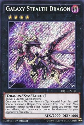 Galaxy Stealth Dragon [DRL3-EN030] Secret Rare - Trinity Hobby