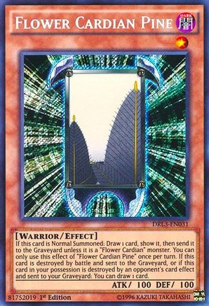 Flower Cardian Pine [DRL3-EN031] Secret Rare - Trinity Hobby