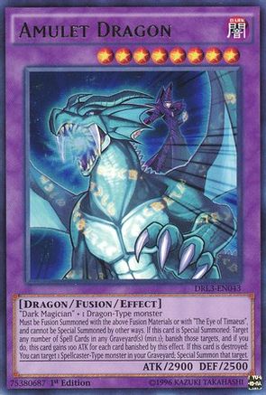 Amulet Dragon [DRL3-EN043] Ultra Rare - Trinity Hobby