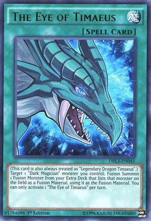 The Eye of Timaeus [DRL3-EN045] Ultra Rare - Trinity Hobby