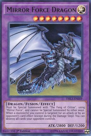 Mirror Force Dragon [DRL3-EN059] Ultra Rare - Trinity Hobby