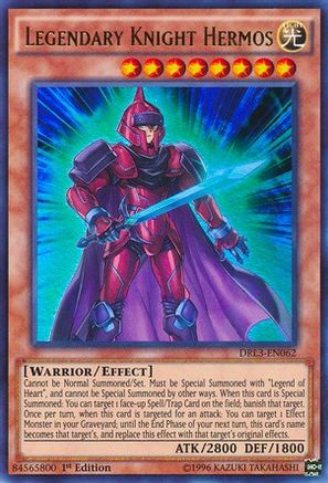 Legendary Knight Hermos [DRL3-EN062] Ultra Rare - Trinity Hobby