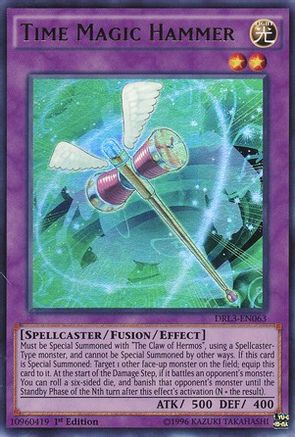 Time Magic Hammer [DRL3-EN063] Ultra Rare - Trinity Hobby
