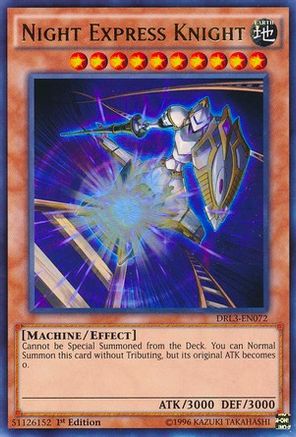 Night Express Knight [DRL3-EN072] Ultra Rare - Trinity Hobby