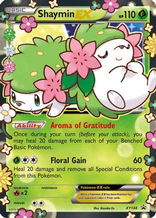 Shaymin EX (XY148) [XY: Black Star Promos] - Trinity Hobby