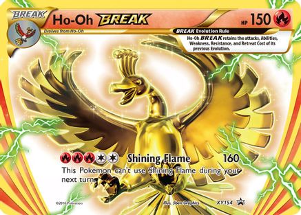 Ho-Oh BREAK (XY154) [XY: Black Star Promos] - Trinity Hobby