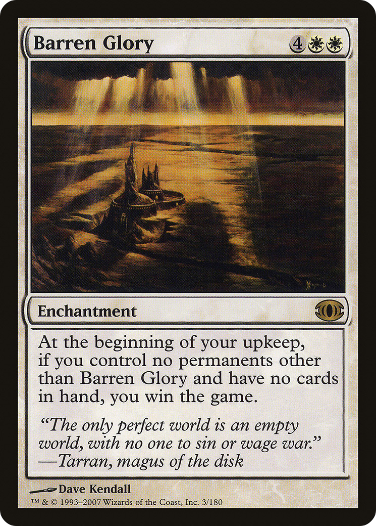 Barren Glory [Future Sight] - Trinity Hobby