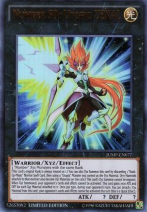 Number S0: Utopic ZEXAL [JUMP-EN077] Ultra Rare - Trinity Hobby