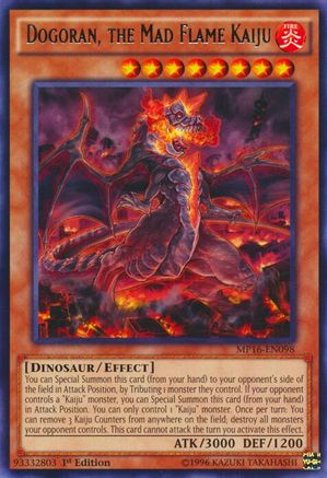 Dogoran, the Mad Flame Kaiju [MP16-EN098] Rare - Trinity Hobby