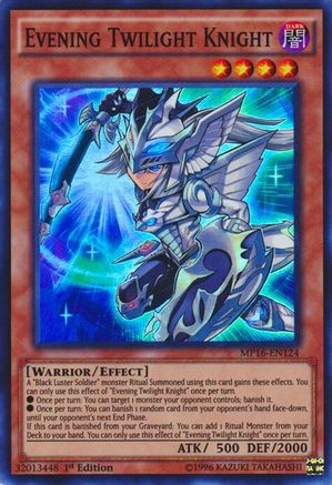 Evening Twilight Knight [MP16-EN124] Super Rare - Trinity Hobby