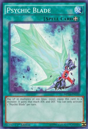 Psychic Blade [MP16-EN150] Common - Trinity Hobby