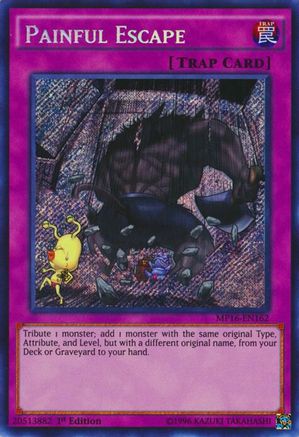 Painful Escape [MP16-EN162] Secret Rare - Trinity Hobby