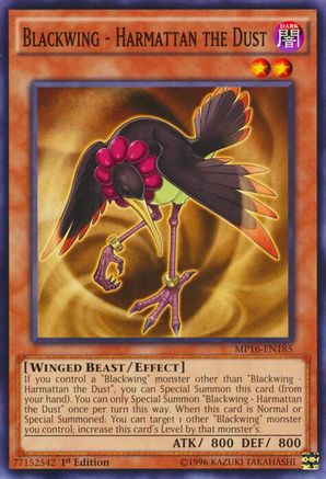 Blackwing - Harmattan the Dust [MP16-EN185] Common - Trinity Hobby