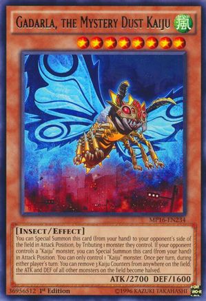 Gadarla, the Mystery Dust Kaiju [MP16-EN234] Rare - Trinity Hobby